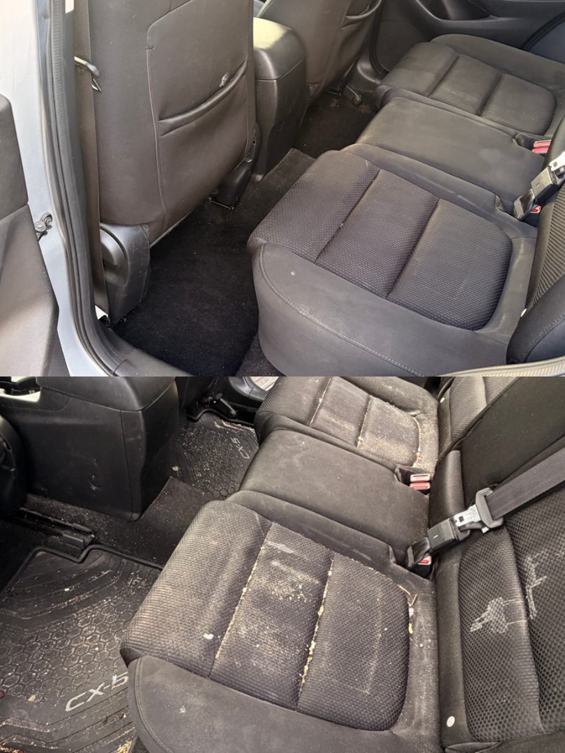 Mazda CX-5 Seats detailed by DD Auto Care