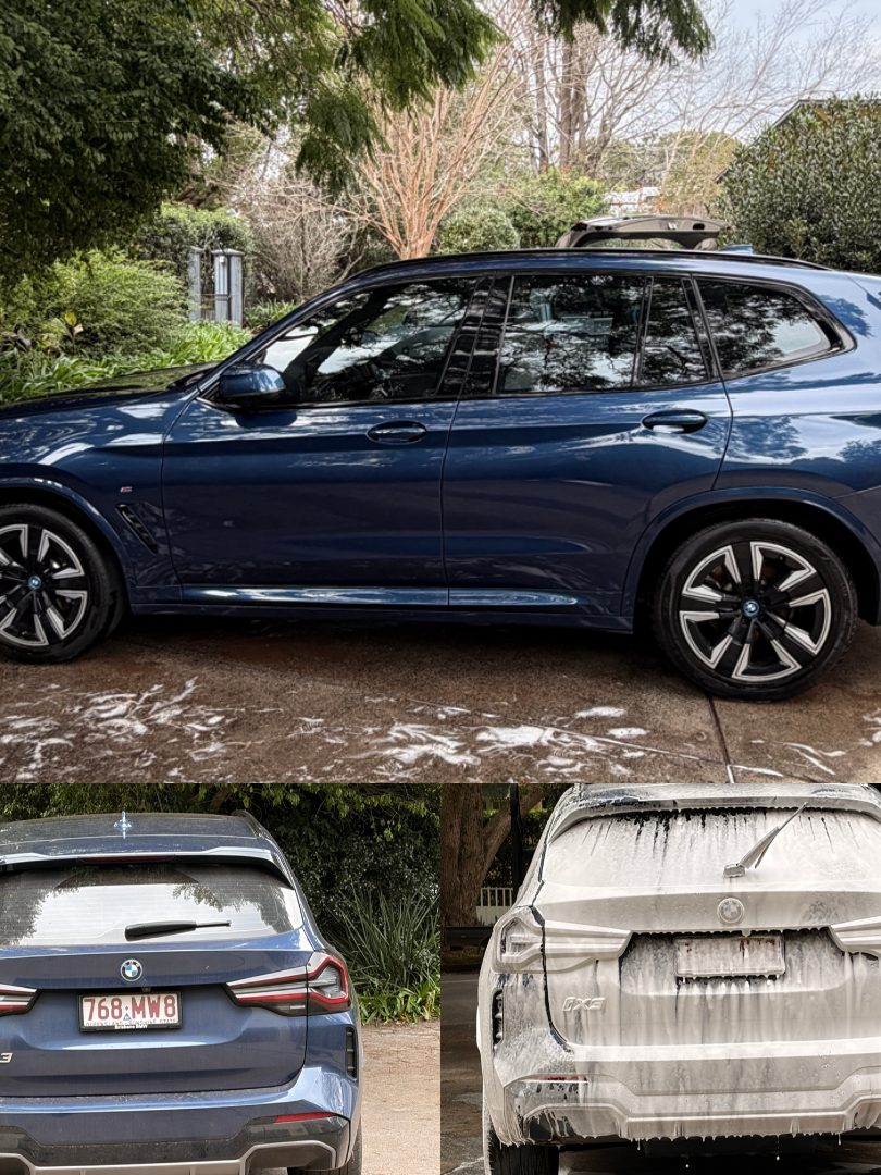 BMW iX3 detailed by DD Auto Care